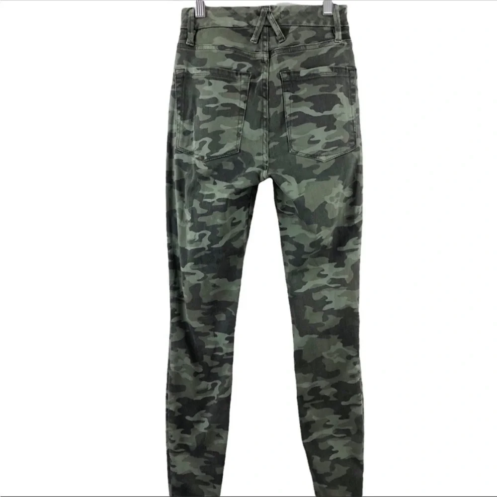 Good American Good Waist High Rise Camo Skinny Jeans - Picture 9 of 16